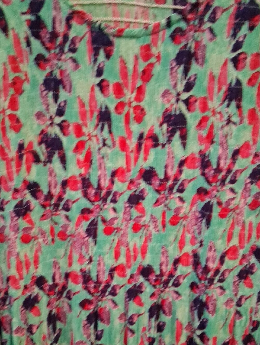 Kaktus 2x Maxi Dress- Teal, Pink & Purple - Picture 3 of 6